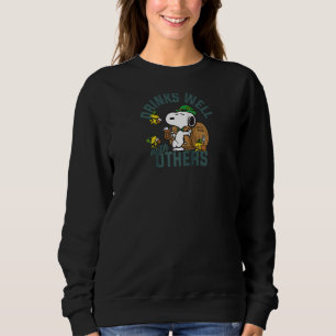 Sweatshirt Peanuts St Patrick's Day Boit bien avec d'autres R