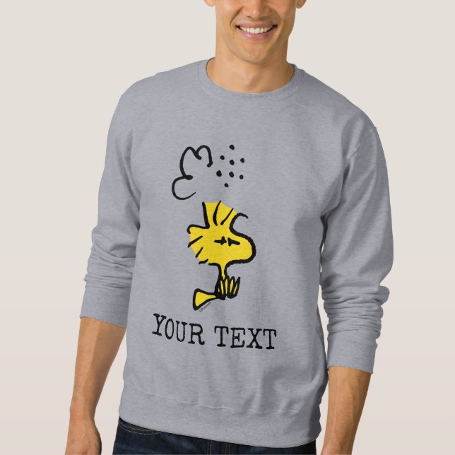Sweatshirt Peanuts | Stunned Woodstock (Devant)