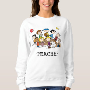 Sweatshirt Peanuts The Gang Teacher