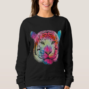 Sweatshirt Peau réaliste de tête de tigre 15