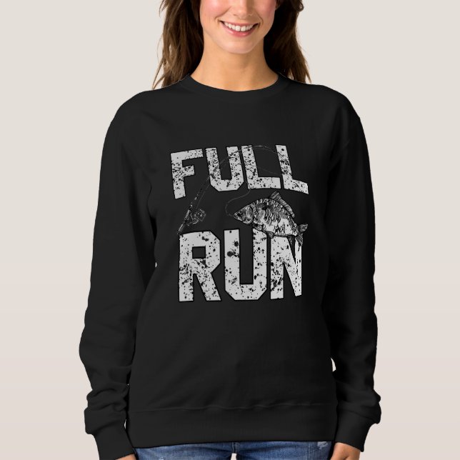 Sweatshirt Pêche à la carpe à pleine autonomie (Devant)