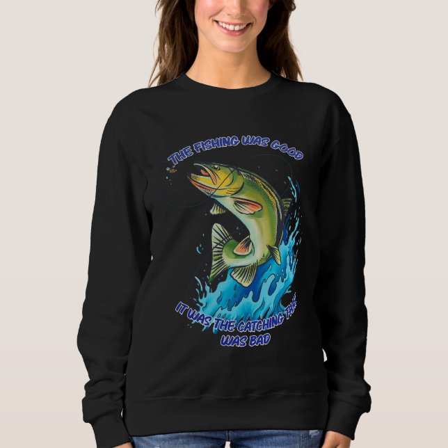 Sweatshirt Pêche Bonne Pêche (Devant)