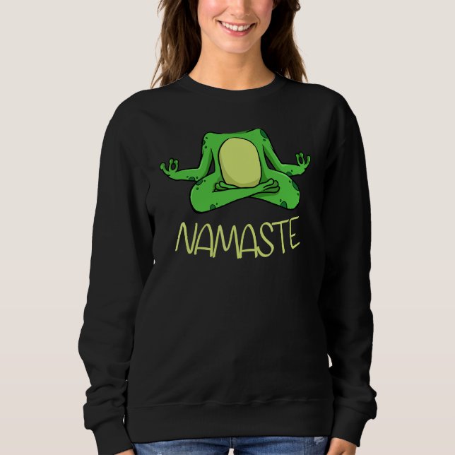 Sweatshirt Pêche de grenouilles au gigot (Devant)