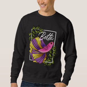 Sweatshirt Pêche de poisson Betta
