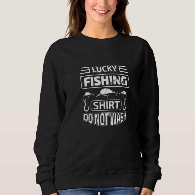 Sweatshirt Pêche Lucrative Ne Pas Laver Pêche 2 (Devant)