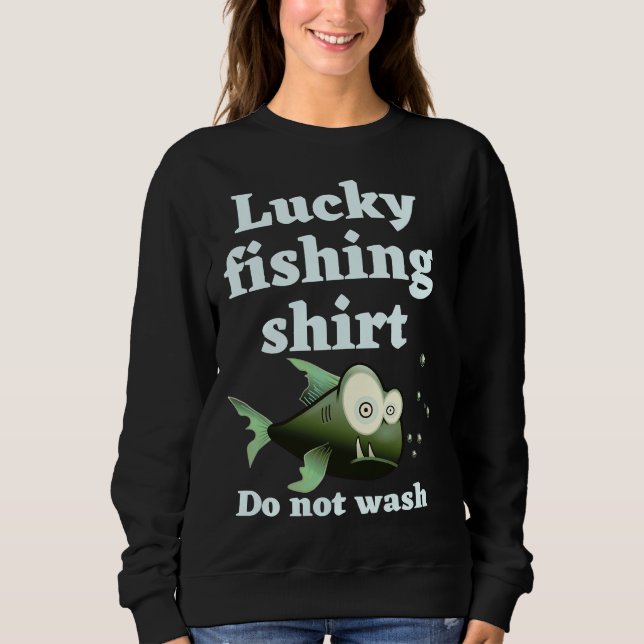 Sweatshirt Pêche ne pas laver (Devant)