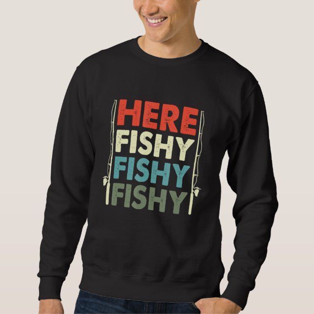 Sweatshirt Pêche Pêche Pêche Pêcheur (Devant)