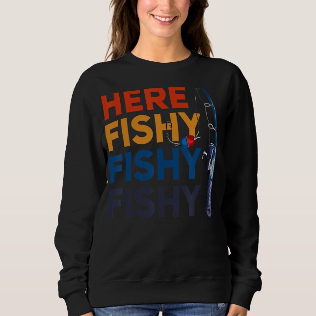 Sweatshirt Pêche Pêche Pêche Pêcheur (Devant)