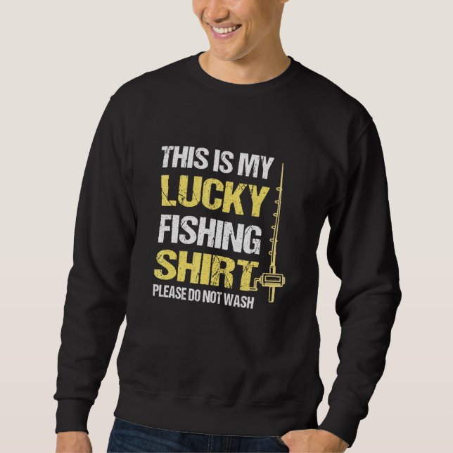 Sweatshirt Pêche Pêcheur Mens Pêche (Devant)