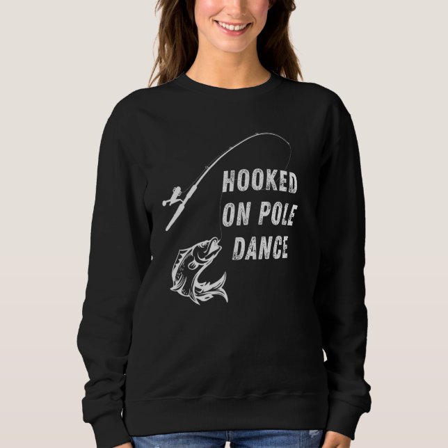 Sweatshirt Pêche Pour Hommes Pêche Pêcheurs Accumulés (Devant)