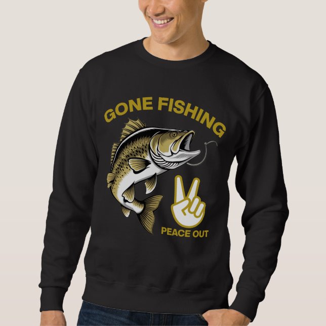 Sweatshirt Pêche terminée (Devant)