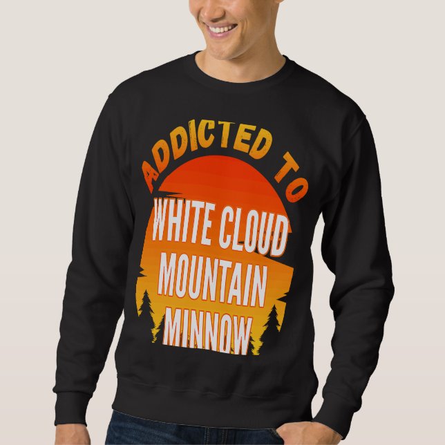 Sweatshirt Pêche White Cloud Mountain Minnow accoutumé à (Devant)