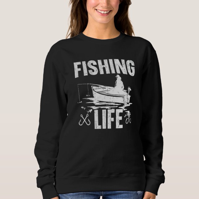 Sweatshirt Pêcheur Pêche (Devant)