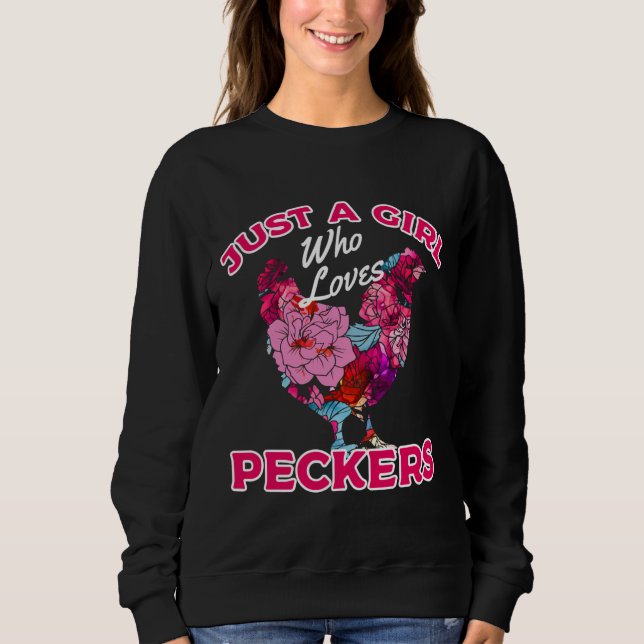 Sweatshirt Pecker de poulet C (Devant)