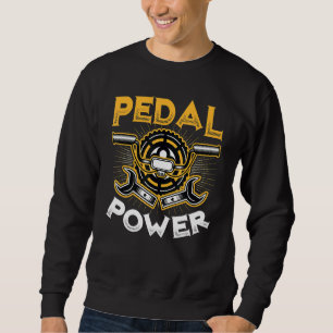 Sweatshirt Pedal Power Anti Ebike vélo vélo vélo