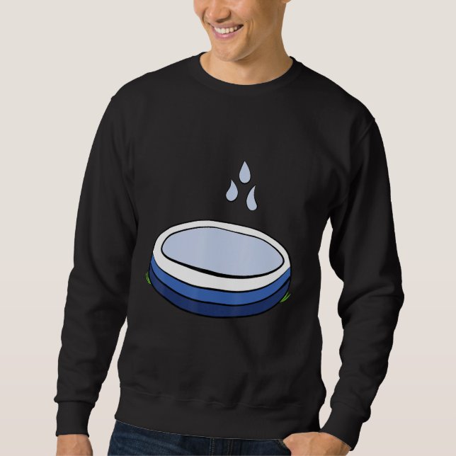 Sweatshirt Pee In Pools Funny Swimmer Swimming Coach Player G (Devant)