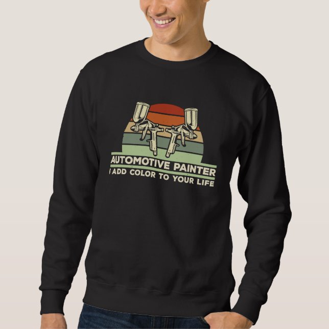 Sweatshirt Peintre automobile de véhicules Autobody Te (Devant)