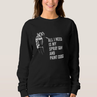 Sweatshirt Peintre automobile Détaillant de voiture Peintre d