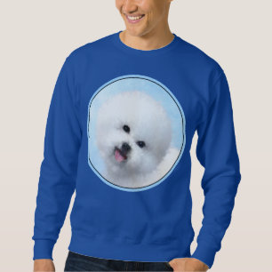 Sweatshirt Peinture Bichon Frise - Cute Original Chien Art