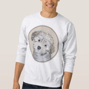 Sweatshirt Peinture de Chien Havanais - Cute Original Chien A