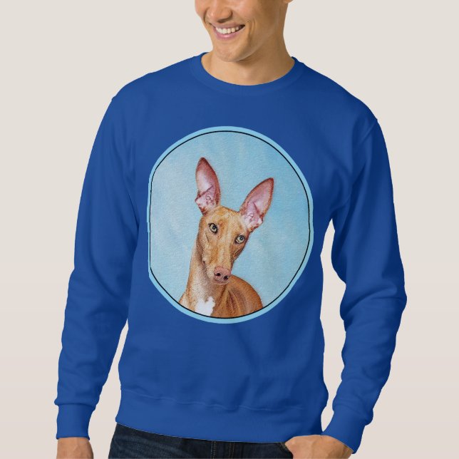 Sweatshirt Peinture Pharaon Hound - Cute Original Chien Art (Devant)