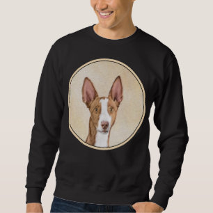 Sweatshirt Peinture sur poitrine d'Ibiza - Joli art original