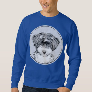 Sweatshirt Peinture Tibétaine Terrier - Cute Original Chien A