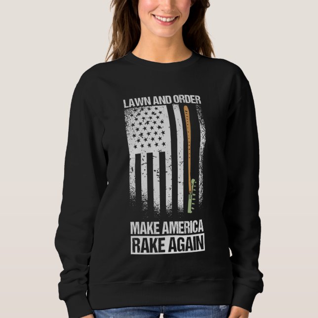 Sweatshirt Pelouse Et Jardin De Commande Pour Gardener (Devant)