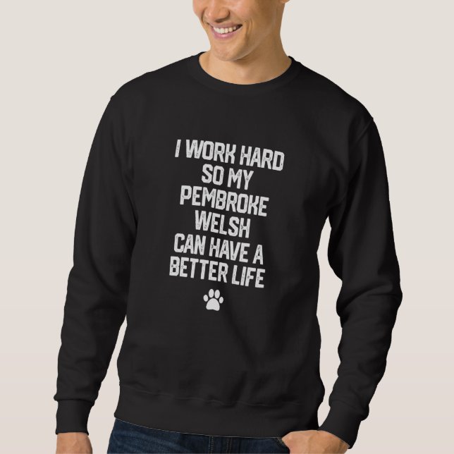Sweatshirt Pembroke Welsh Corgi Dog (Devant)