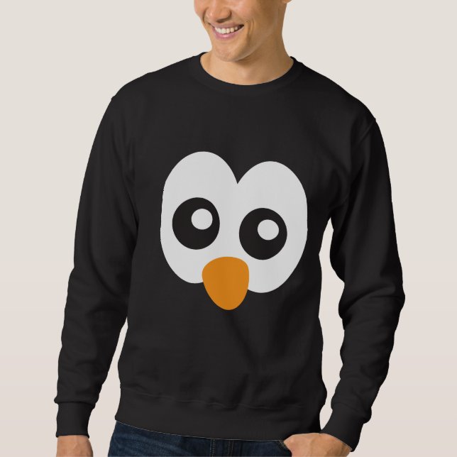 Sweatshirt Penguin Noël laid (Devant)