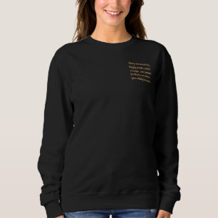 Sweatshirt Penser positif