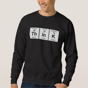 Sweatshirt Pensez le Tableau périodique