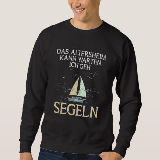 Sweatshirt Pensioner Skipper Pour Retraite Sports nautiques S