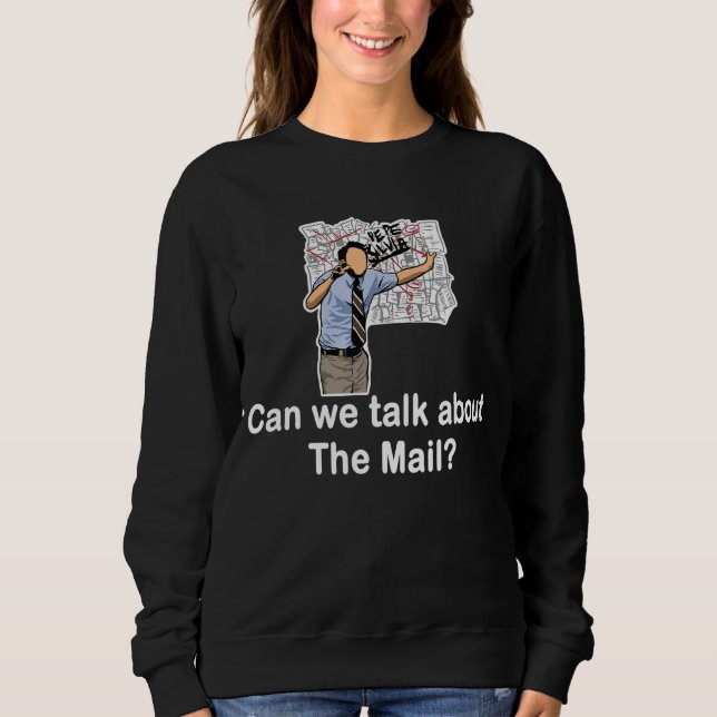 Sweatshirt Pepe Silvia Peut-On Parler Du Mail ? (Devant)