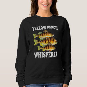 Sweatshirt Perche Jaune Pêche Poisson Pêcheur Perche Jaune W