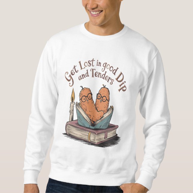 Sweatshirt Perdre en bon plongeon : Réserver des offres de po (Devant)