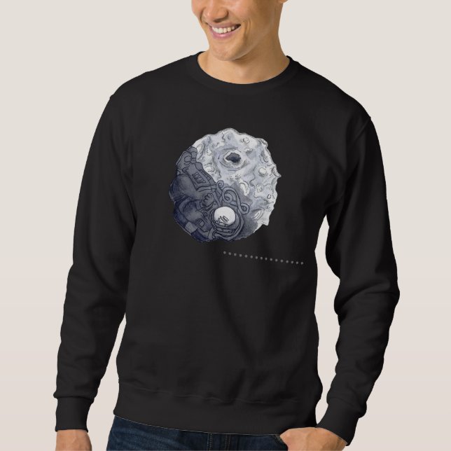 Sweatshirt Perdu dans la Merche spatiale (Devant)