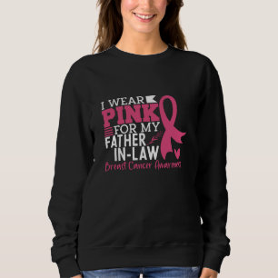 Sweatshirt Père En Droit Famille Correspondant Cancer Du Sein