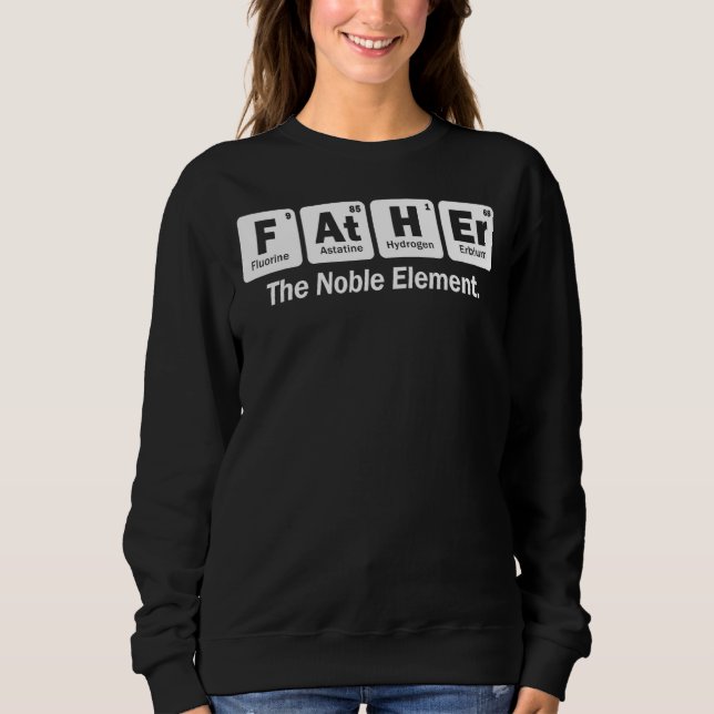 Sweatshirt Père La Noble Chimie Élément (Devant)