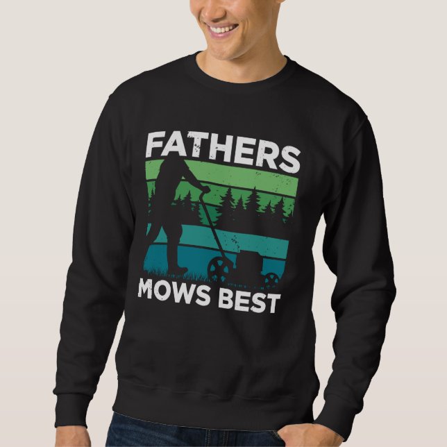 Sweatshirt Père Mows Meilleur T-shirt (Devant)