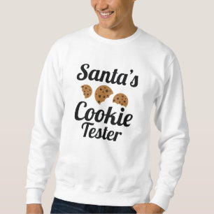 Sweatshirt Père Noël Cookie Tester