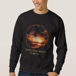 Sweatshirt Père Noël Cruz Beach Californie