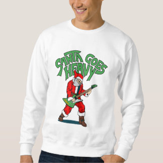 Sweatshirt Père Noël devient lourd