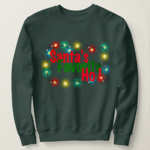 Sweatshirt Père Noël Favori Ho - Jeu de Noël