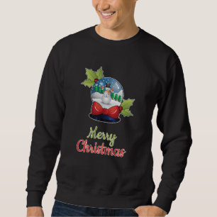 Sweatshirt Père Noël Geek de Noël Cool Drôle idée cadeau
