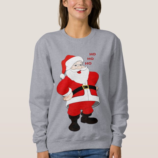 Sweatshirt PÈRE NOËL JE VEUX TOUT ÇA T-shirt (Devant)