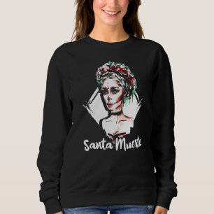 Sweatshirt Père Noël Muerte Femme Deity Satanic Mexique Sugar