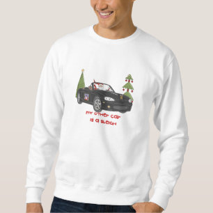 Sweatshirt Père Noël noir