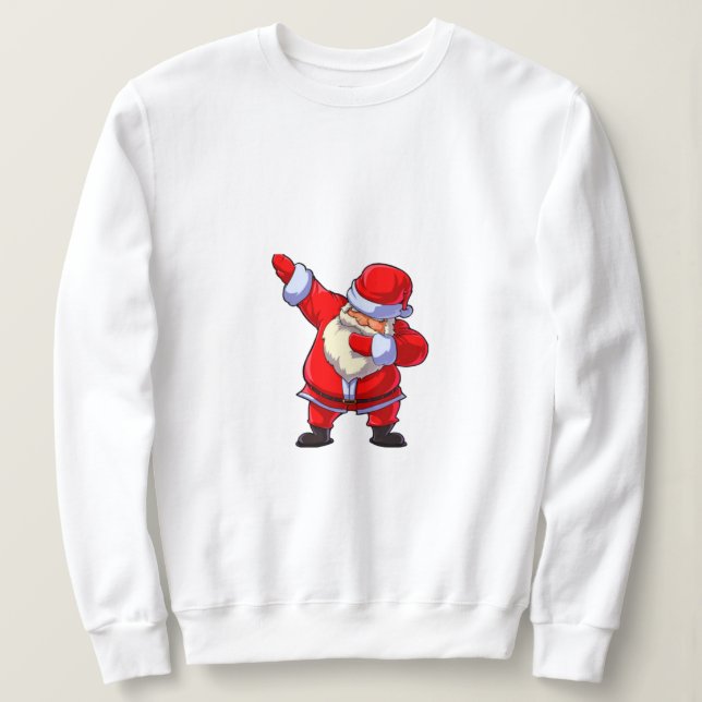 Sweatshirt Père Noël Rock (Design devant)