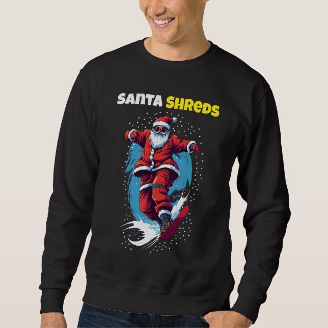 Sweatshirt Père Noël Shreds (Devant)